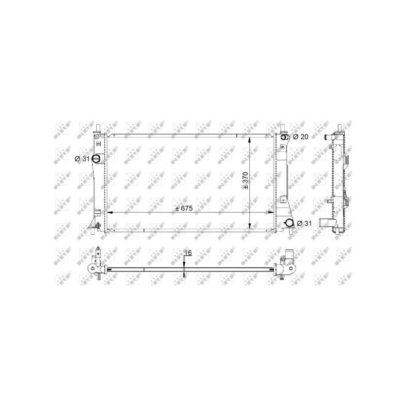 Radiateur NRF