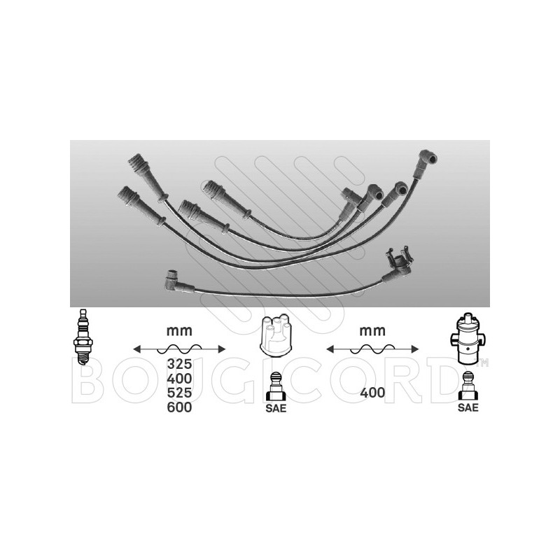 Fils de bougies / Faisceau d'allumage EFI Automotive