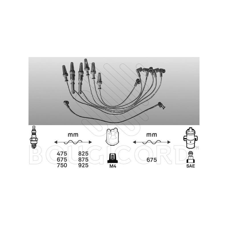 Fils de bougies / Faisceau d'allumage EFI Automotive