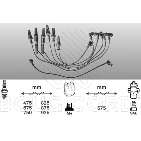 Fils de bougies / Faisceau d'allumage EFI Automotive