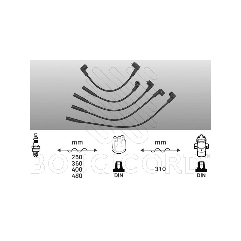 Fils de bougies / Faisceau d'allumage EFI Automotive