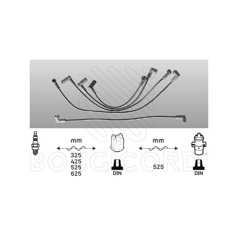 Fils de bougies / Faisceau d'allumage EFI Automotive