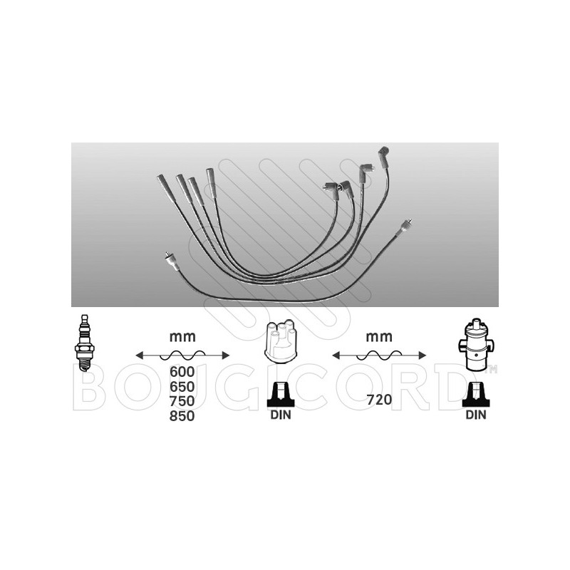 Fils de bougies / Faisceau d'allumage EFI Automotive