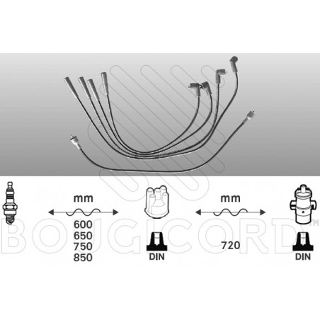 Fils de bougies / Faisceau d'allumage EFI Automotive