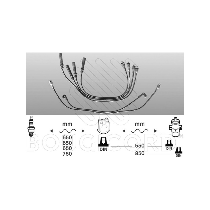 Fils de bougies / Faisceau d'allumage EFI Automotive