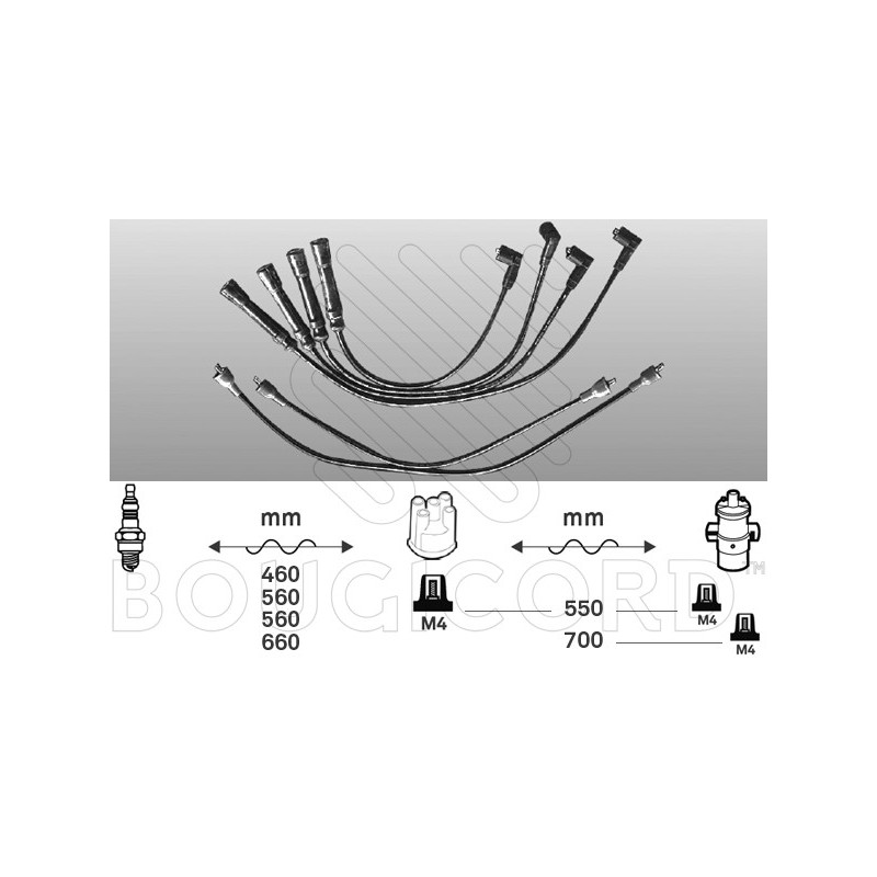 Fils de bougies / Faisceau d'allumage EFI Automotive