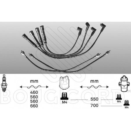 Fils de bougies / Faisceau d'allumage EFI Automotive