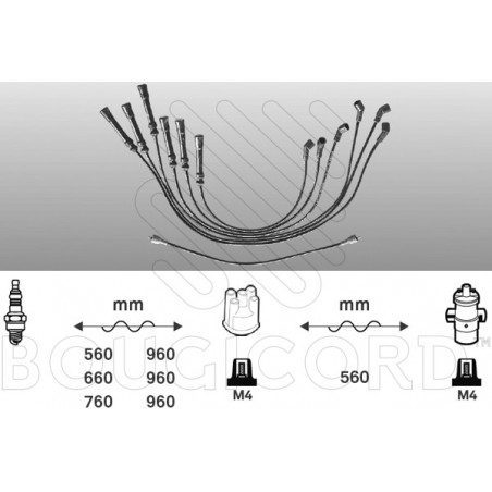 Fils de bougies / Faisceau d'allumage EFI Automotive