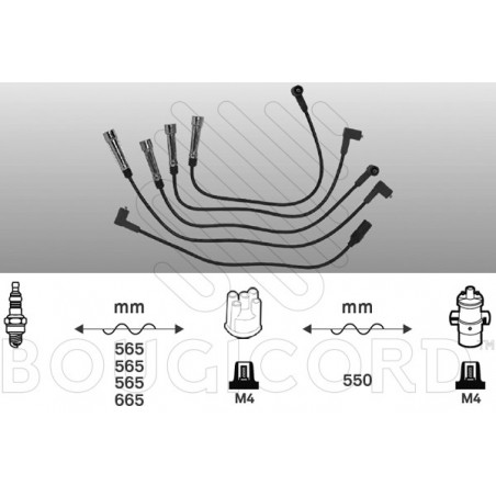 Fils de bougies / Faisceau d'allumage EFI Automotive