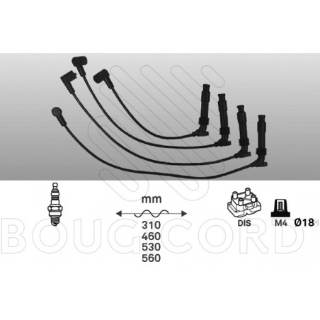 Fils de bougies / Faisceau d'allumage EFI Automotive