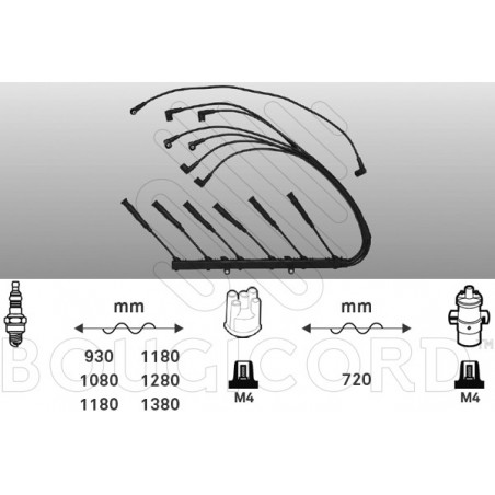 Fils de bougies / Faisceau d'allumage EFI Automotive