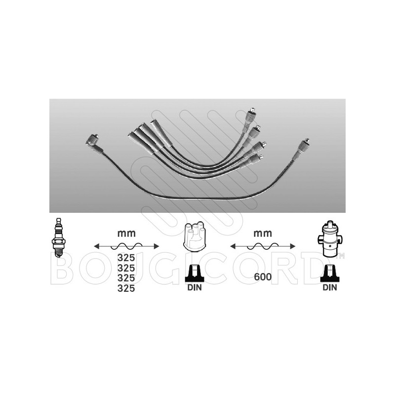 Fils de bougies / Faisceau d'allumage EFI Automotive