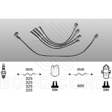 Fils de bougies / Faisceau d'allumage EFI Automotive