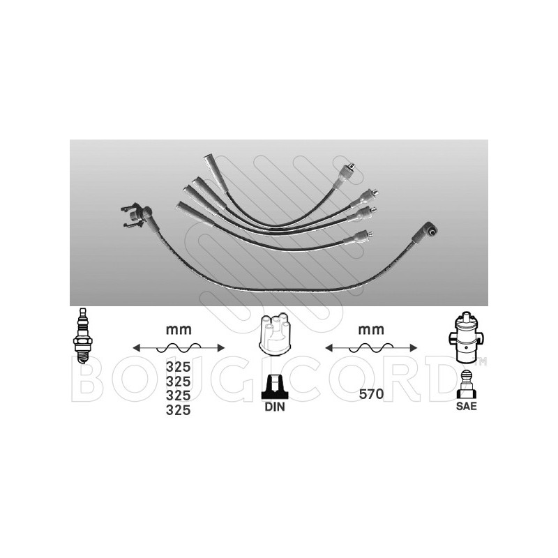 Fils de bougies / Faisceau d'allumage EFI Automotive