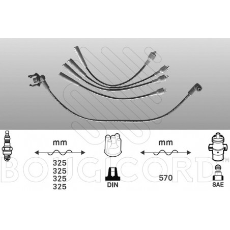 Fils de bougies / Faisceau d'allumage EFI Automotive