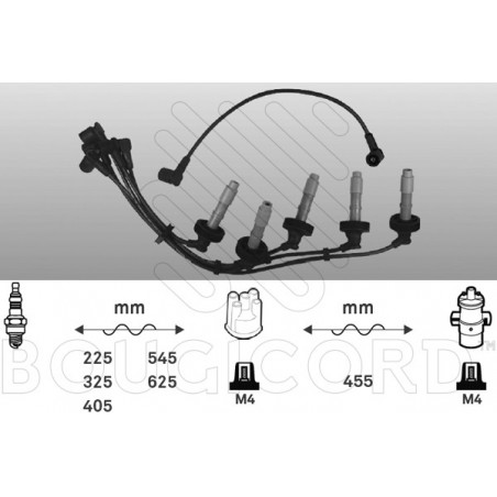 Fils de bougies / Faisceau d'allumage EFI Automotive