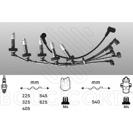 Fils de bougies / Faisceau d'allumage EFI Automotive