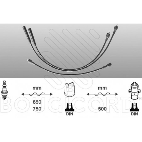 Fils de bougies / Faisceau d'allumage EFI Automotive