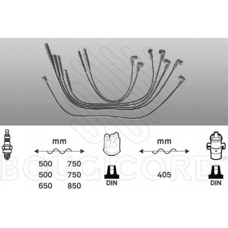 Fils de bougies / Faisceau d'allumage EFI Automotive