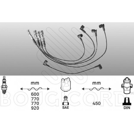 Fils de bougies / Faisceau d'allumage EFI Automotive