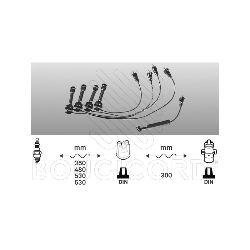 Fils de bougies / Faisceau d'allumage EFI Automotive