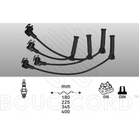 Fils de bougies / Faisceau d'allumage EFI Automotive