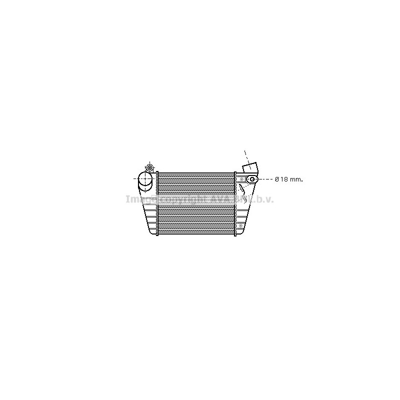 Intercooler (échangeur d'air) AVA QUALITY COOLING