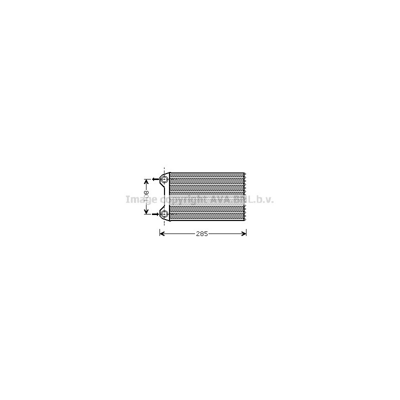 Radiateur de chauffage AVA QUALITY COOLING