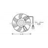 Ventilateur (refroidissement moteur) AVA QUALITY COOLING