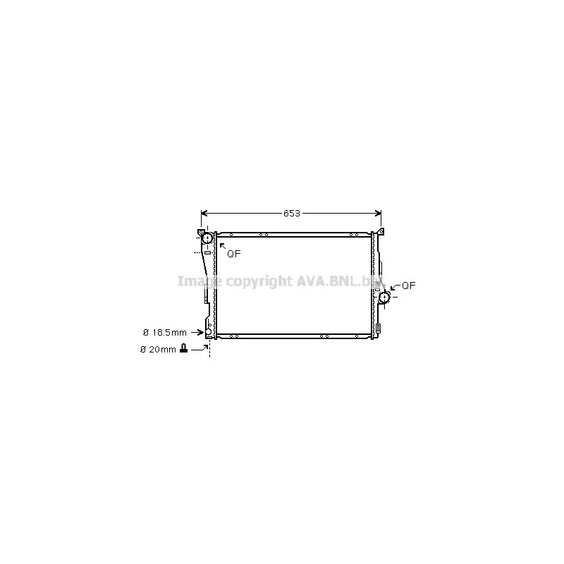 Radiateur AVA QUALITY COOLING