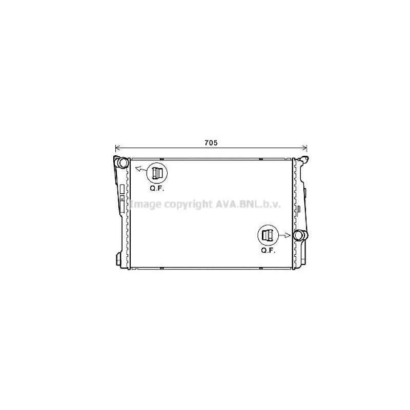 Radiateur AVA QUALITY COOLING