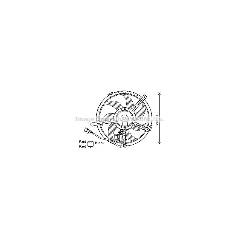 Ventilateur (refroidissement moteur) AVA QUALITY COOLING