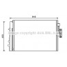 Condenseur de climatisation AVA QUALITY COOLING