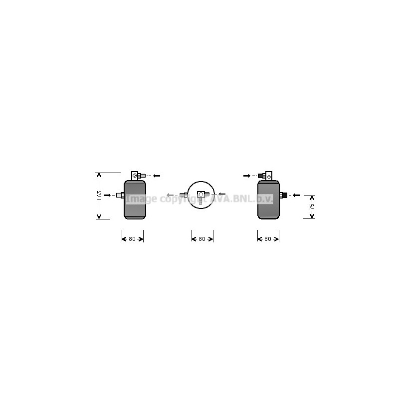 Bouteille déshydratante AVA QUALITY COOLING