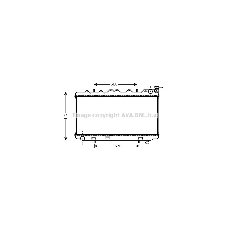 Radiateur AVA QUALITY COOLING