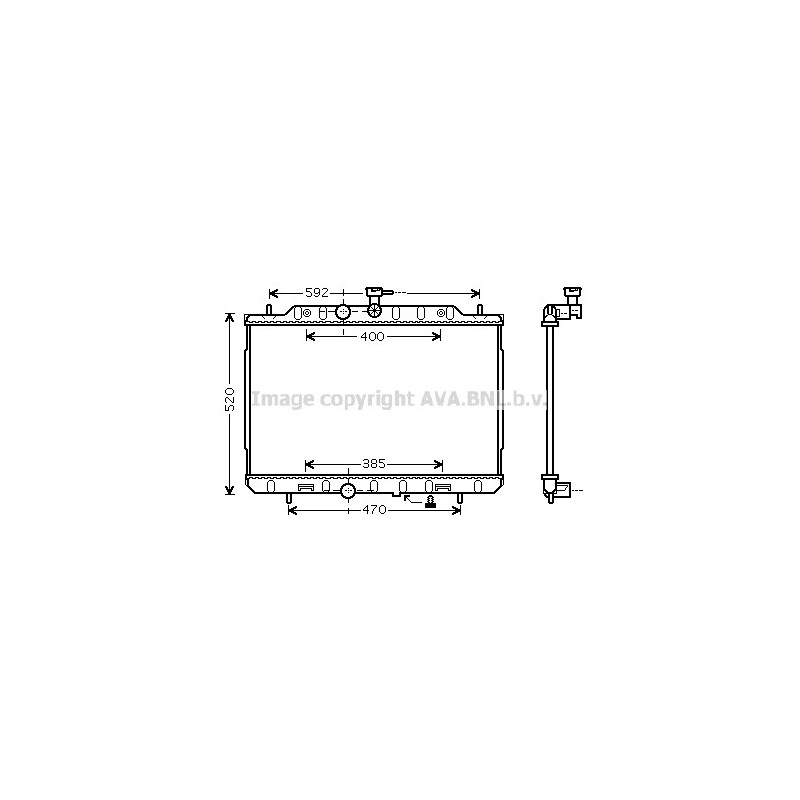 Radiateur AVA QUALITY COOLING