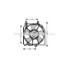 Ventilateur (refroidissement moteur) AVA QUALITY COOLING