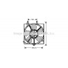 Ventilateur (refroidissement moteur) AVA QUALITY COOLING