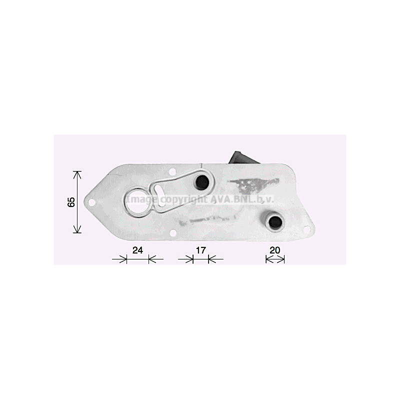 Radiateur d'huile AVA QUALITY COOLING