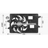 Ventilateur (refroidissement moteur) AVA QUALITY COOLING