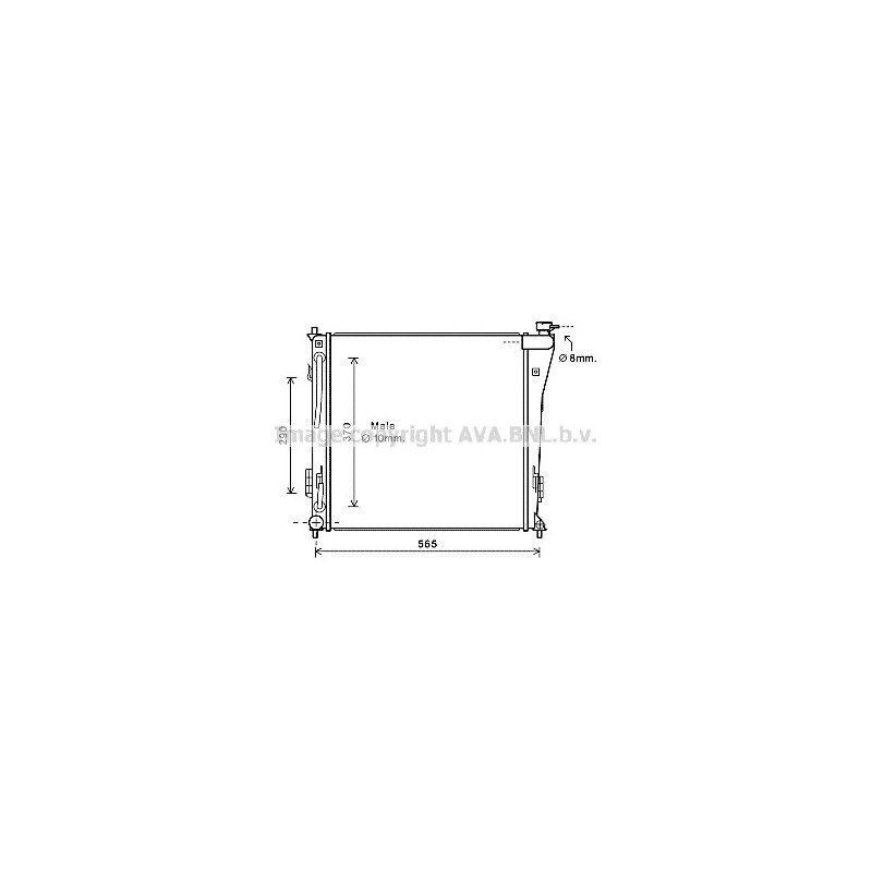 Radiateur AVA QUALITY COOLING