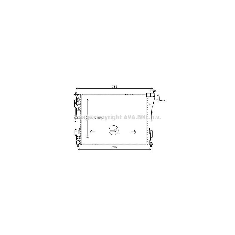 Radiateur AVA QUALITY COOLING