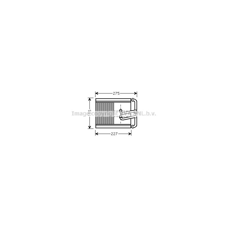 Radiateur de chauffage AVA QUALITY COOLING