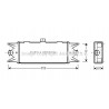 Intercooler (échangeur d'air) AVA QUALITY COOLING