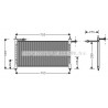 Condenseur de climatisation AVA QUALITY COOLING