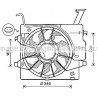 Ventilateur (refroidissement moteur) AVA QUALITY COOLING