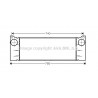 Intercooler (échangeur d'air) AVA QUALITY COOLING