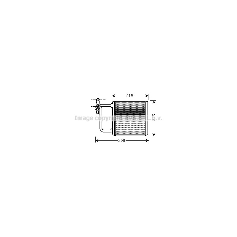 Radiateur de chauffage AVA QUALITY COOLING