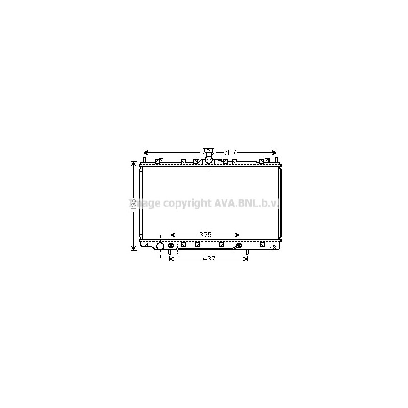 Radiateur AVA QUALITY COOLING