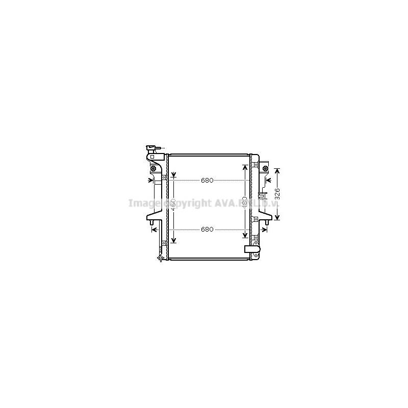Radiateur AVA QUALITY COOLING